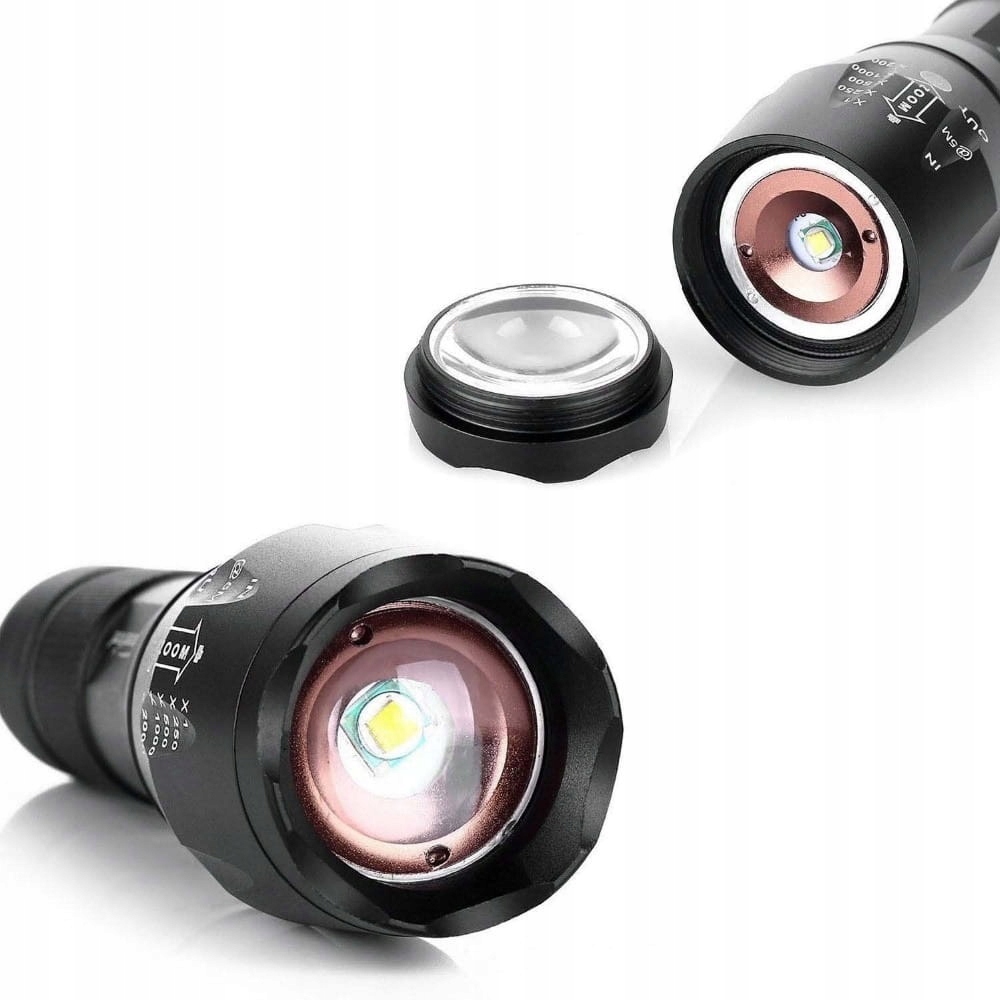 LATARKA TAKTYCZNA XML-T6 SUPER MOCNA LED XML-T6 Marka Cree