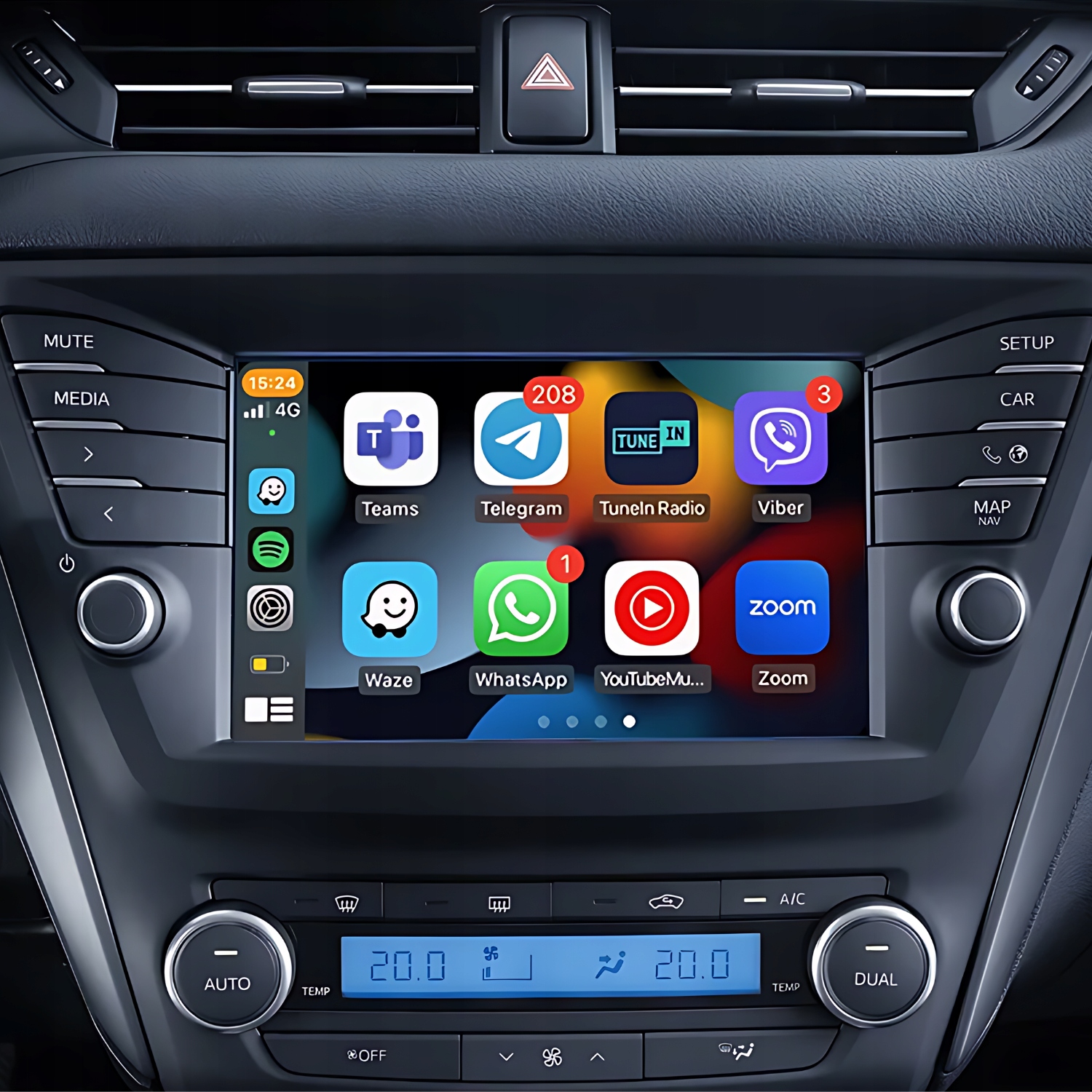 Apple - 専用2 MODUŁ APPLE CARPLAY & ANDROID AUTO - TOYOTA (TOUCH 2
