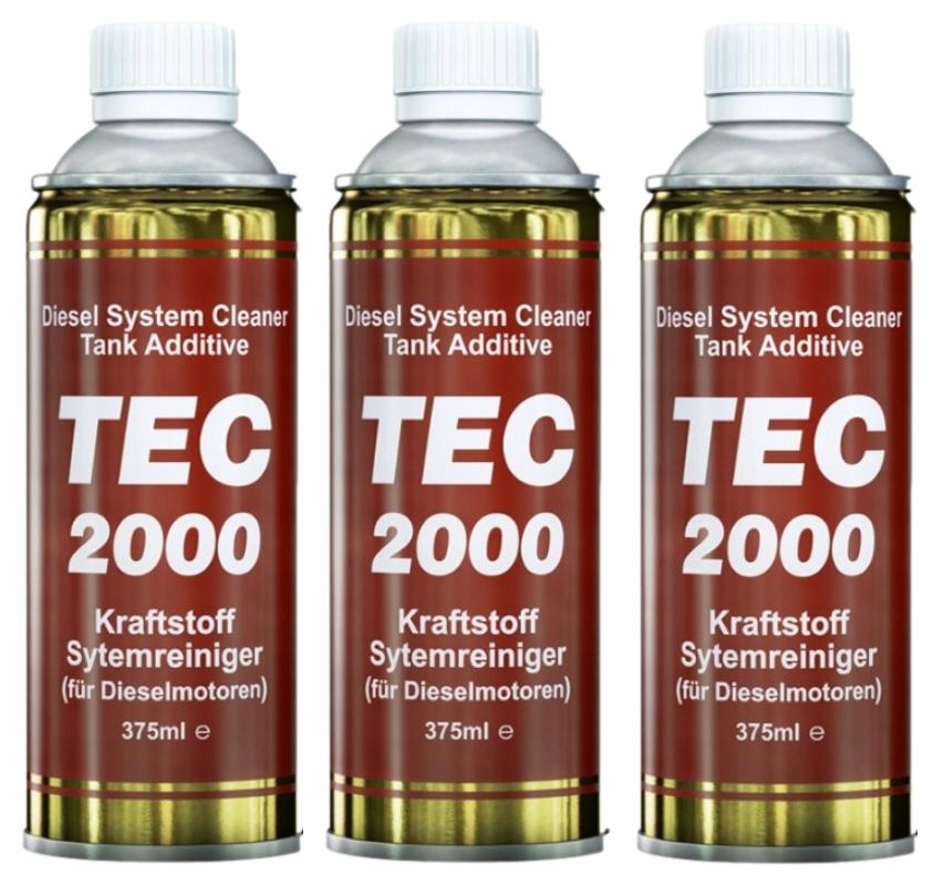 TEC-2000 TEC2000 3 X Diesel System Cleaner Doplnok K Dieselu 375 ml Tecdsc