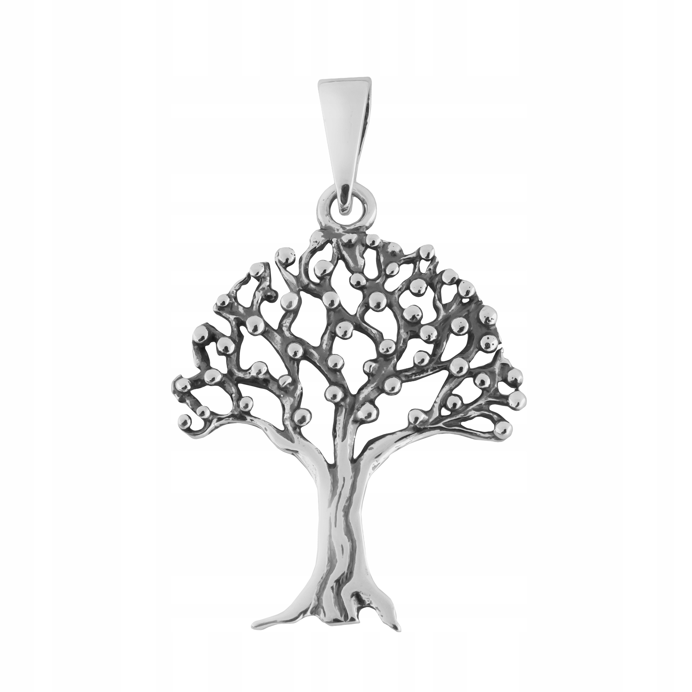 Přívěsek stříbro ryzost 925 pro něj Ažurový talisman Visor Strom života