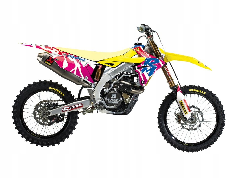 Blackbird Sada Nálepiek (oklein) Suzuki Rmz 250 '19-'24, Rmz 450 '18-'24
