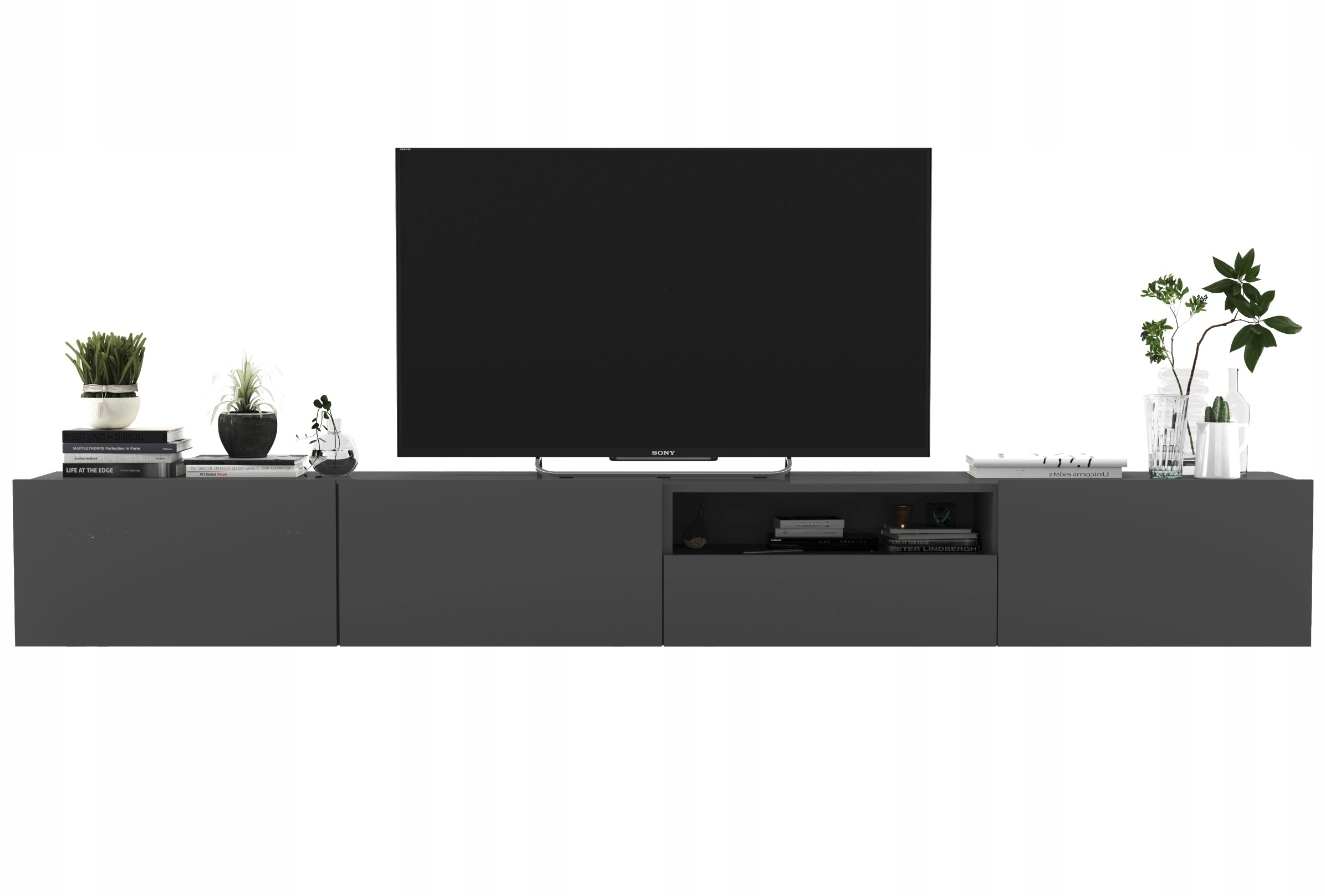 

Wisząca Szafka Rtv Loft grafit komoda Rtv Loft 240