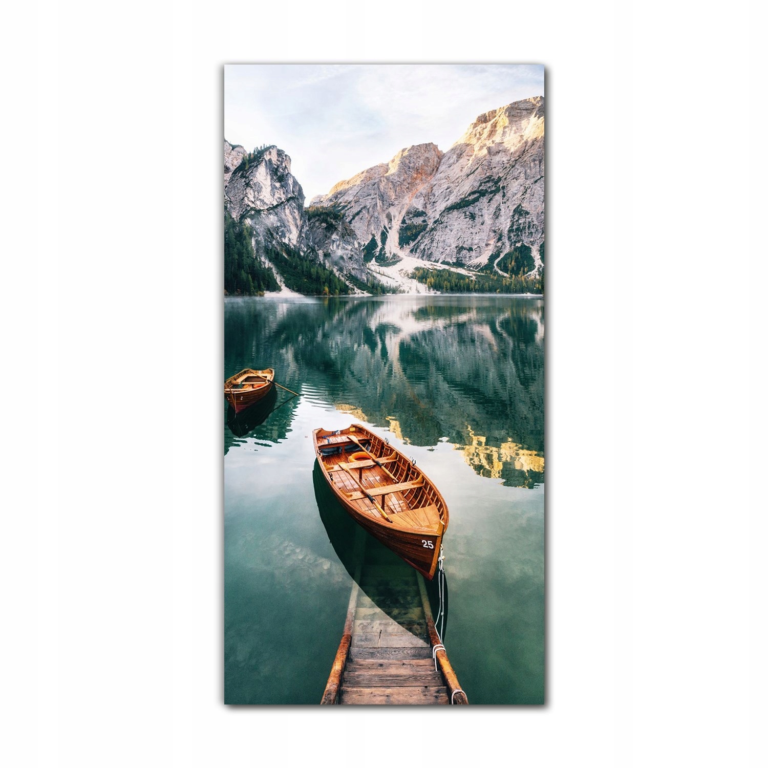 

Foto-obraz na szkle na ścianę 70x140 Jezioro góry