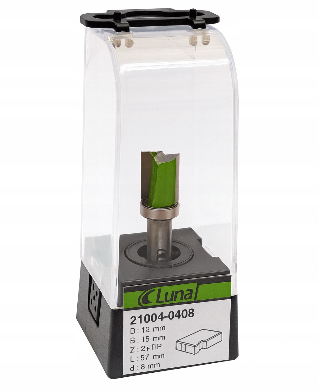 Fréza okrajová 12 mm d8 mm B15 mm Luna 210040408 Hm ložisko 12×8 mm