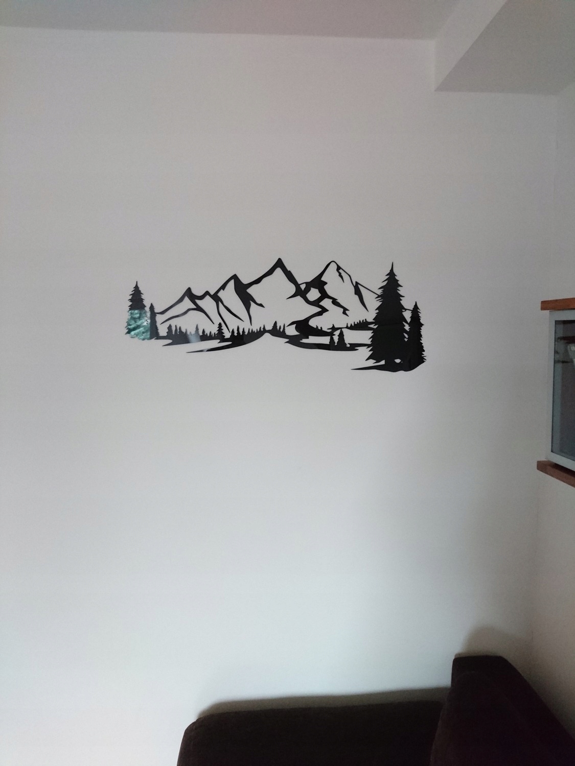 Dekor na ścianę do mieszkania GÓRY do pokoju obraz A235 130x48 Marka inna