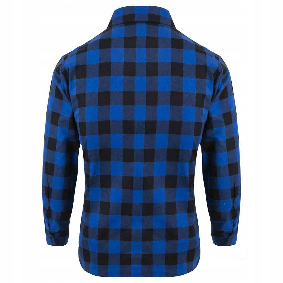 POLSKA KOSZULA FLANELOWA W KRATĘ JHK robocza L Rozmiar L