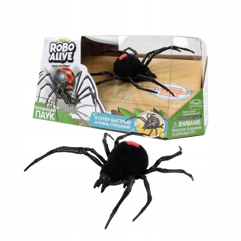 

Pająk Interaktywny Zuru Alive świecący w ciemności