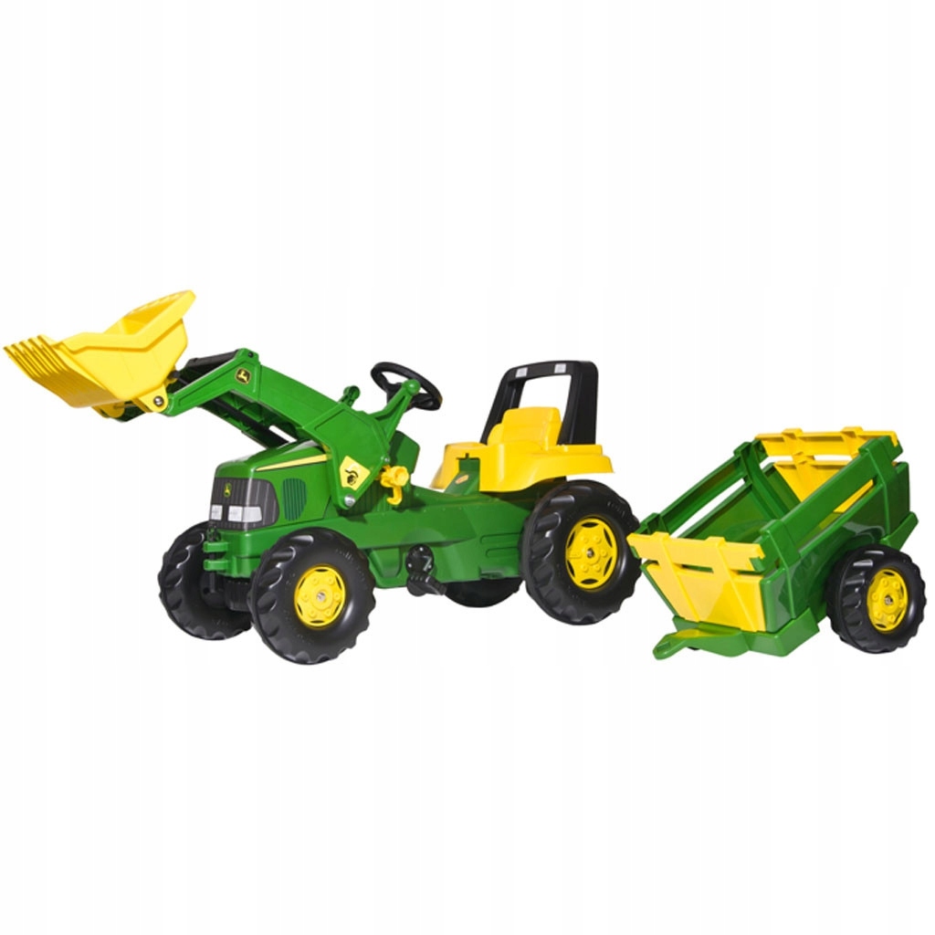 RollyJunior Traktor Na Pedały John Deere Dla Dzieci Rolly Toys