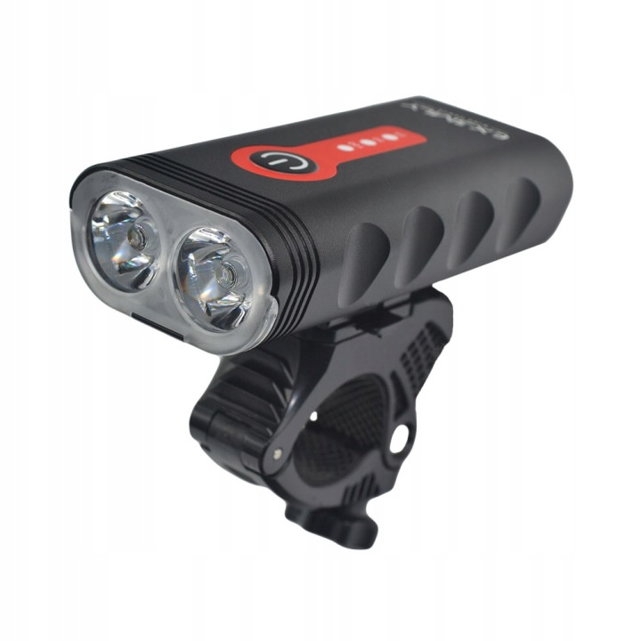 Lampka rowerowa przednia lampa na rower przód front EX3MLY 1000Lm 4400mAh