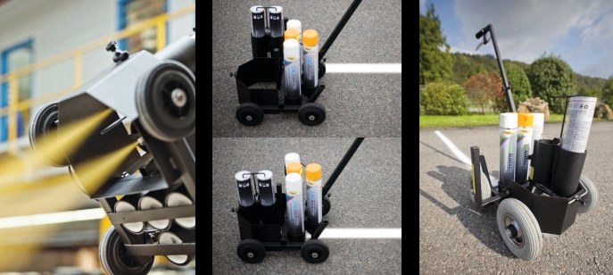 MOTIP SPEEDLINER WÓZEK DO ZNAKOWANIA 4 KÓŁKA Marka Motip