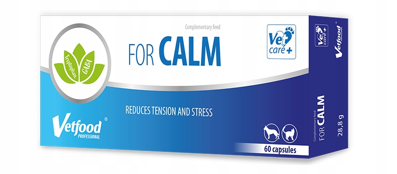 

Vetfood For Calm 60 kaps Na stres dla Psa/