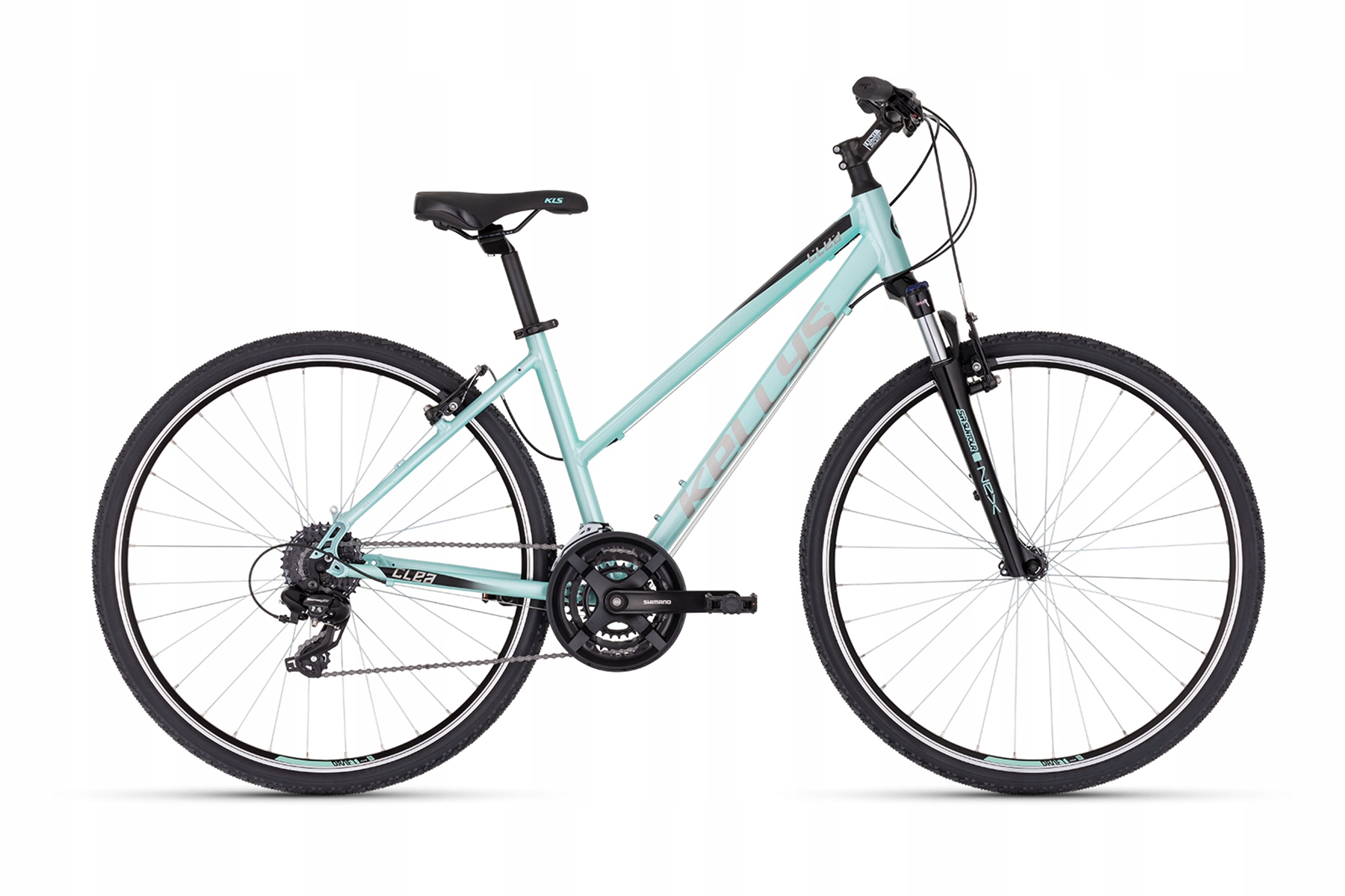 Rower crossowy Kellys Clea 30 Mietowy 28" roz. M