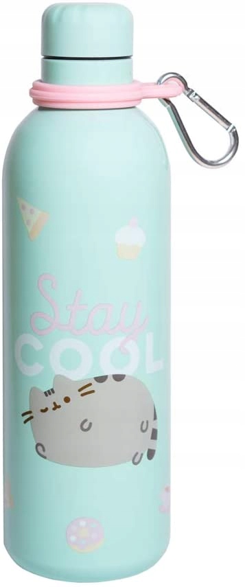 

Pusheen termos ze stali, bidon 500ml Bpa free