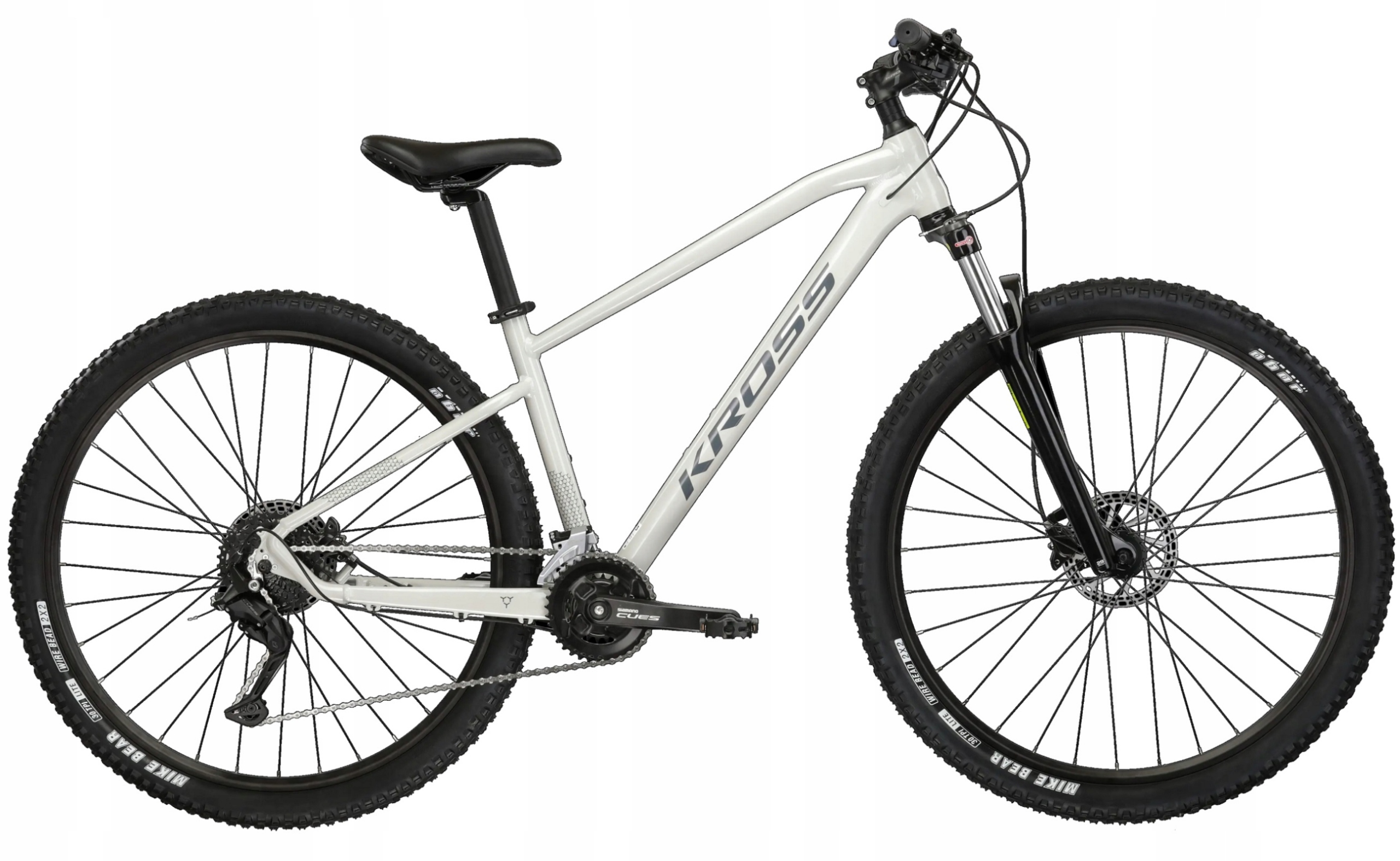Rower górski Kross Hexagon 5.0 Gen 2 Rama 15" 27,5” szary Shimano Cues