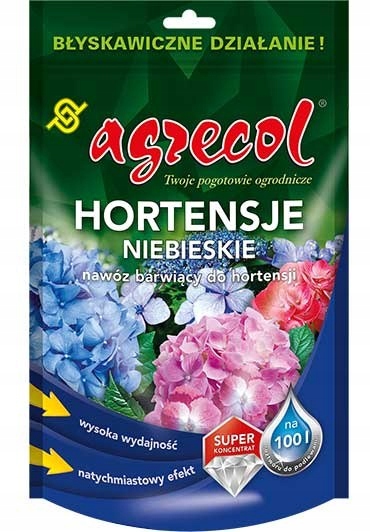 

Nawóz Krystaliczny Barwiący Hortensje 250g Agrecol