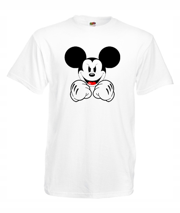 

S Koszulka Męska Myszka Miki Mickey Mouse Wzory