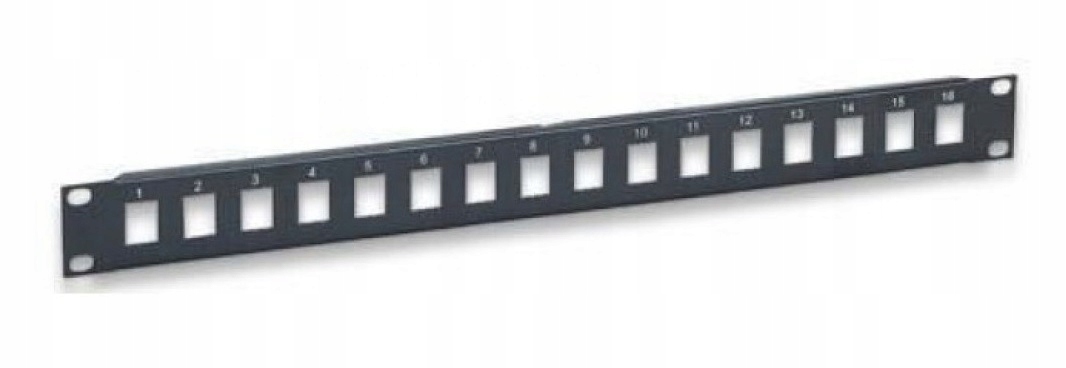 Intellinet патч-панель 16 портов открыт