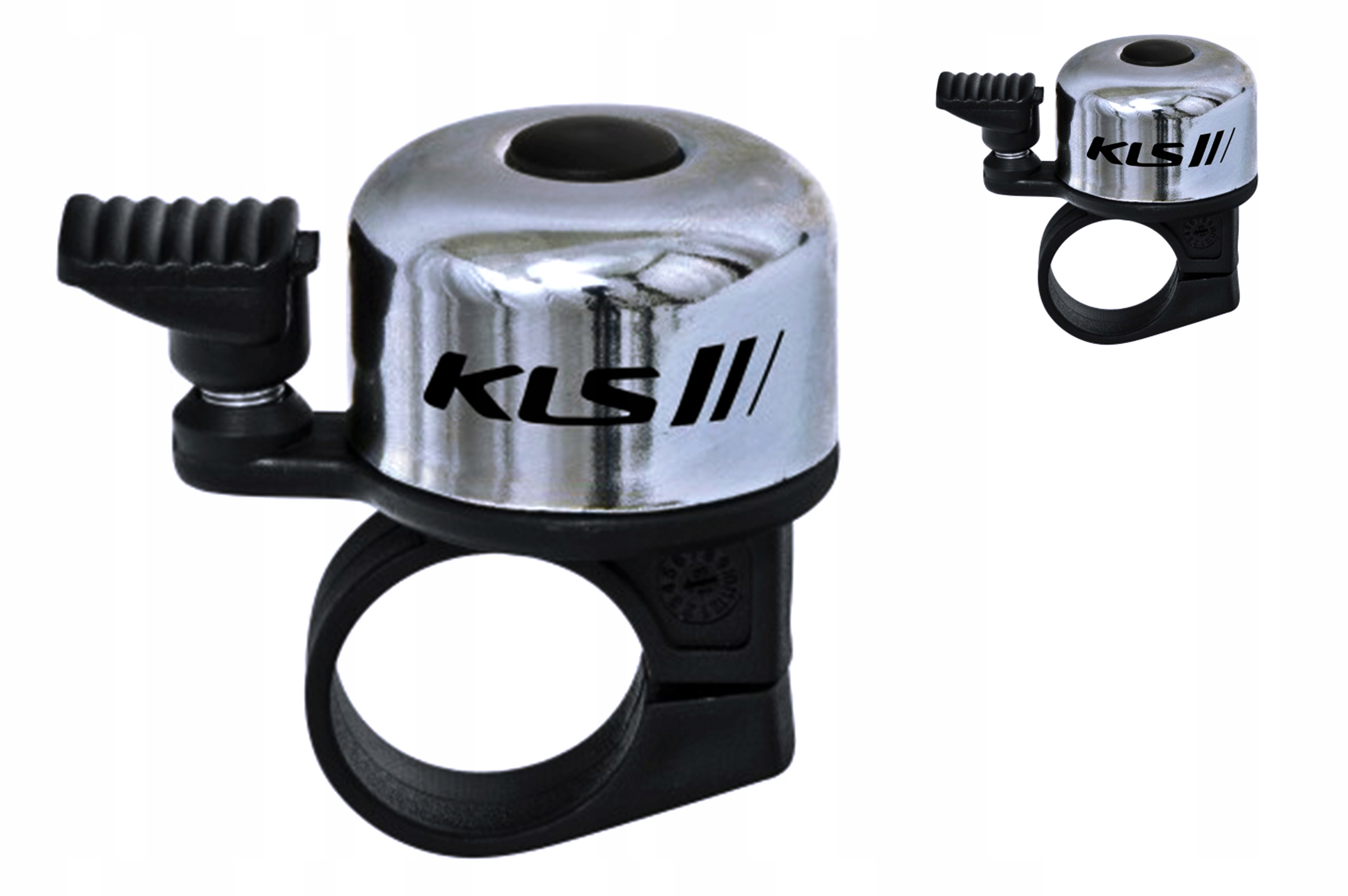 DZWONEK ROWEROWY ALU KELLYS KLS BANG 10 SREBRNY