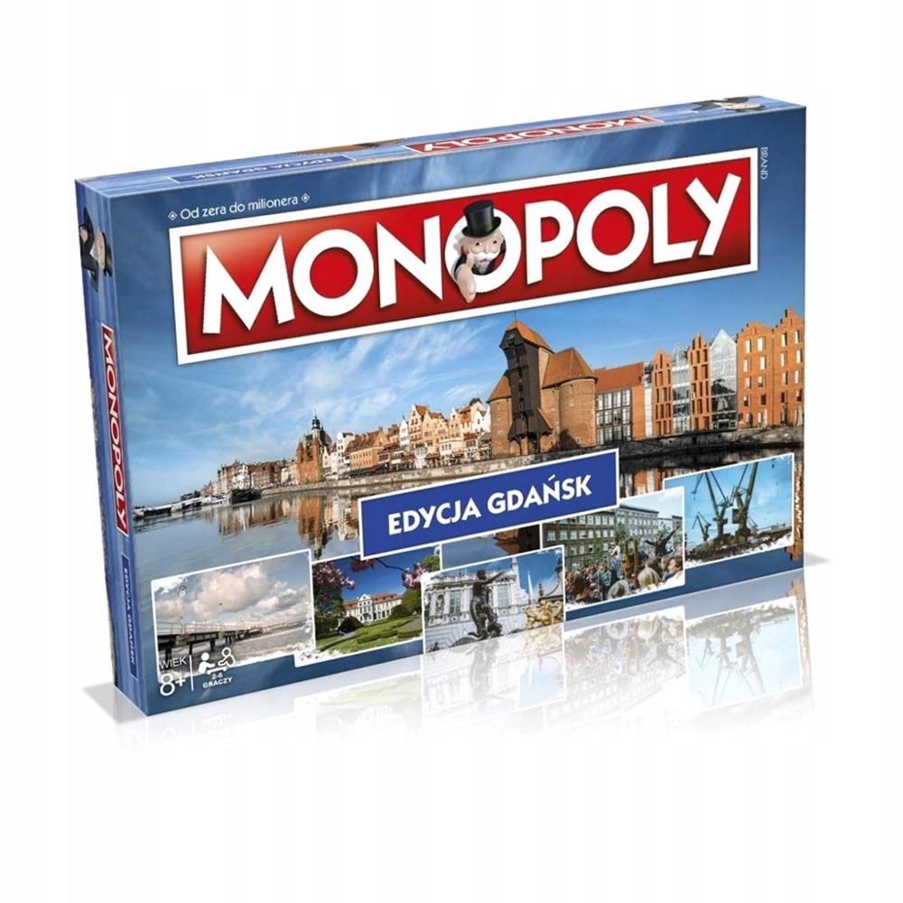 Gra Planszowa Monopoly: Edycja Gdańsk Hasbro