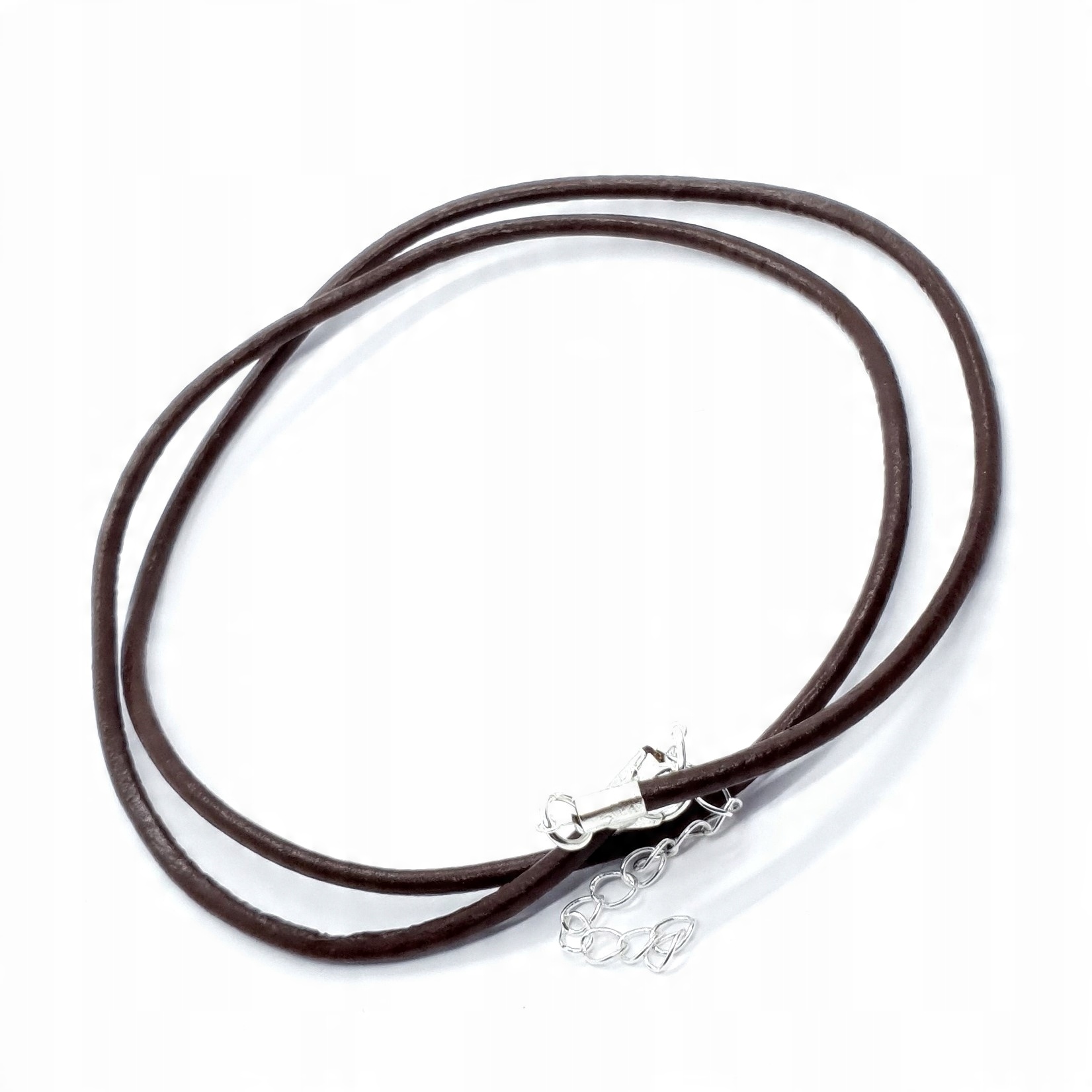 

Skórzany Rzemień 3 MM Skóra Rzemyk Brązowy 50 CM