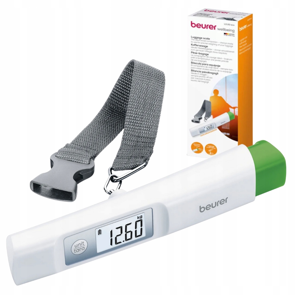 Zavazadlová Váha Beurer Ls 20 Cestovní Váha Letecká Do 50 Kg