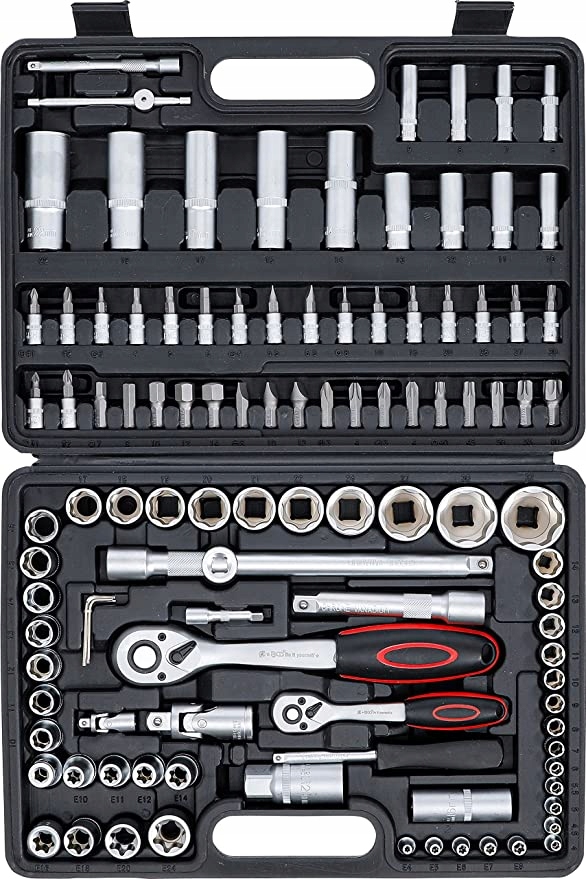 108 Narzędzi 1/4"+1/2" Super-Lock BGS