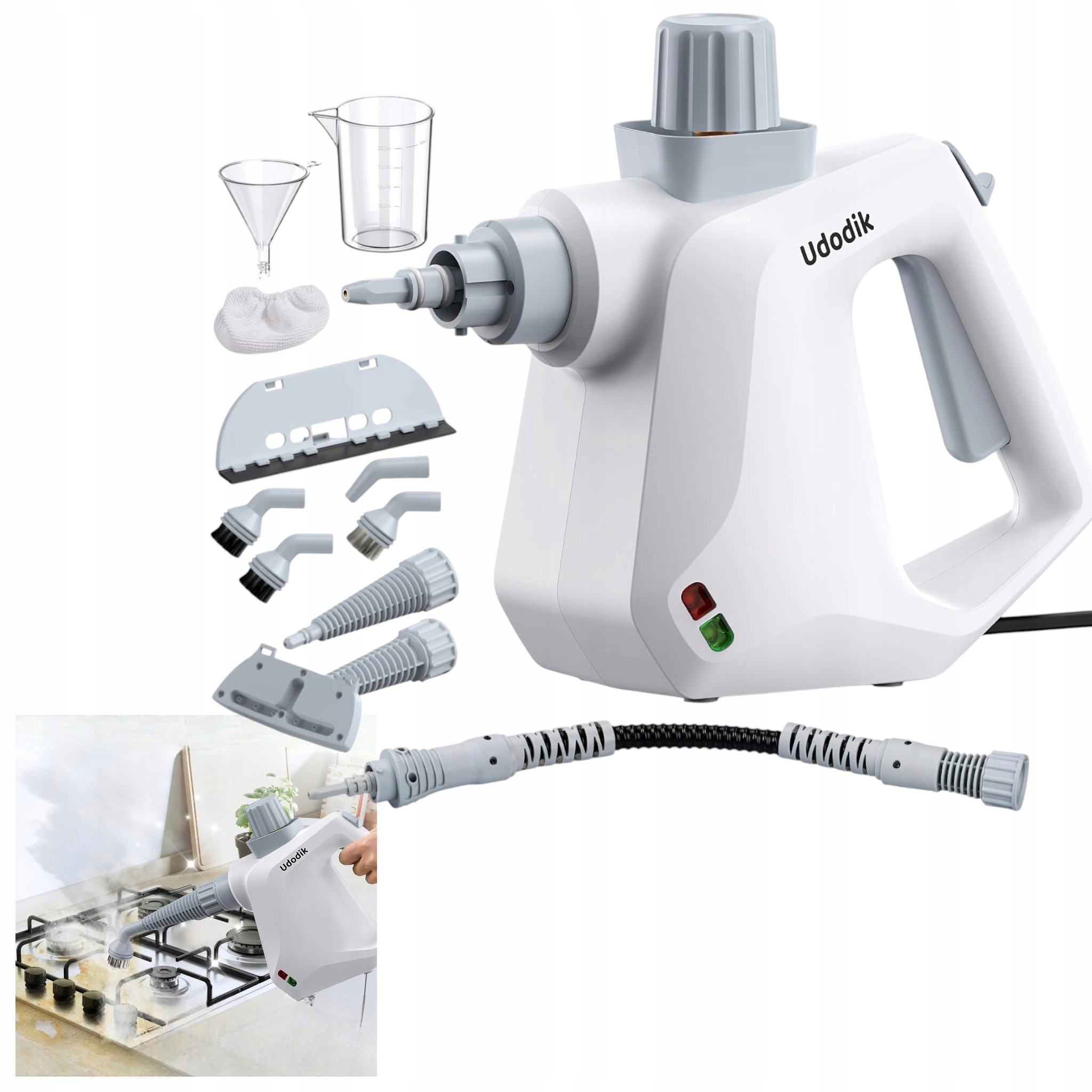 Myjka Parowa Ręczna Do Kuchni Do Domu Mały Mop Parowy Sprzątanie Bez Chemii