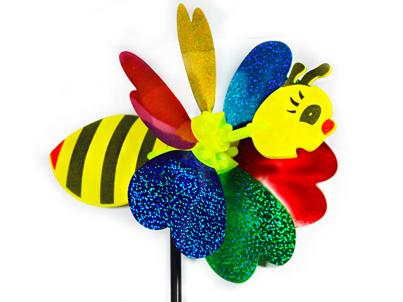 WIATRAK WIATRACZEK OGRODOWY NA PATYKU DLA DZIECI EAN (GTIN) 5907714475061