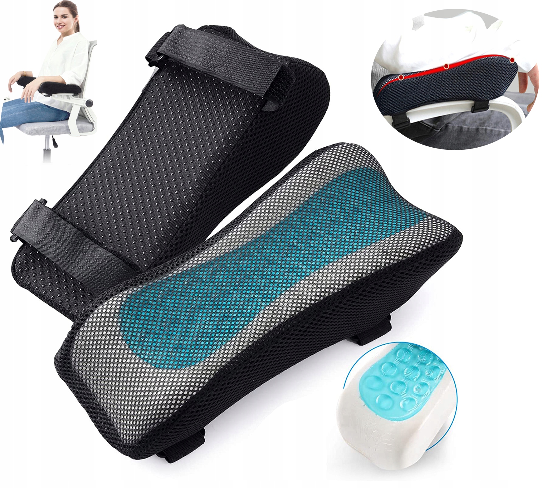 

Podłokietniki Do Fotela Biurowego Pianka Memory