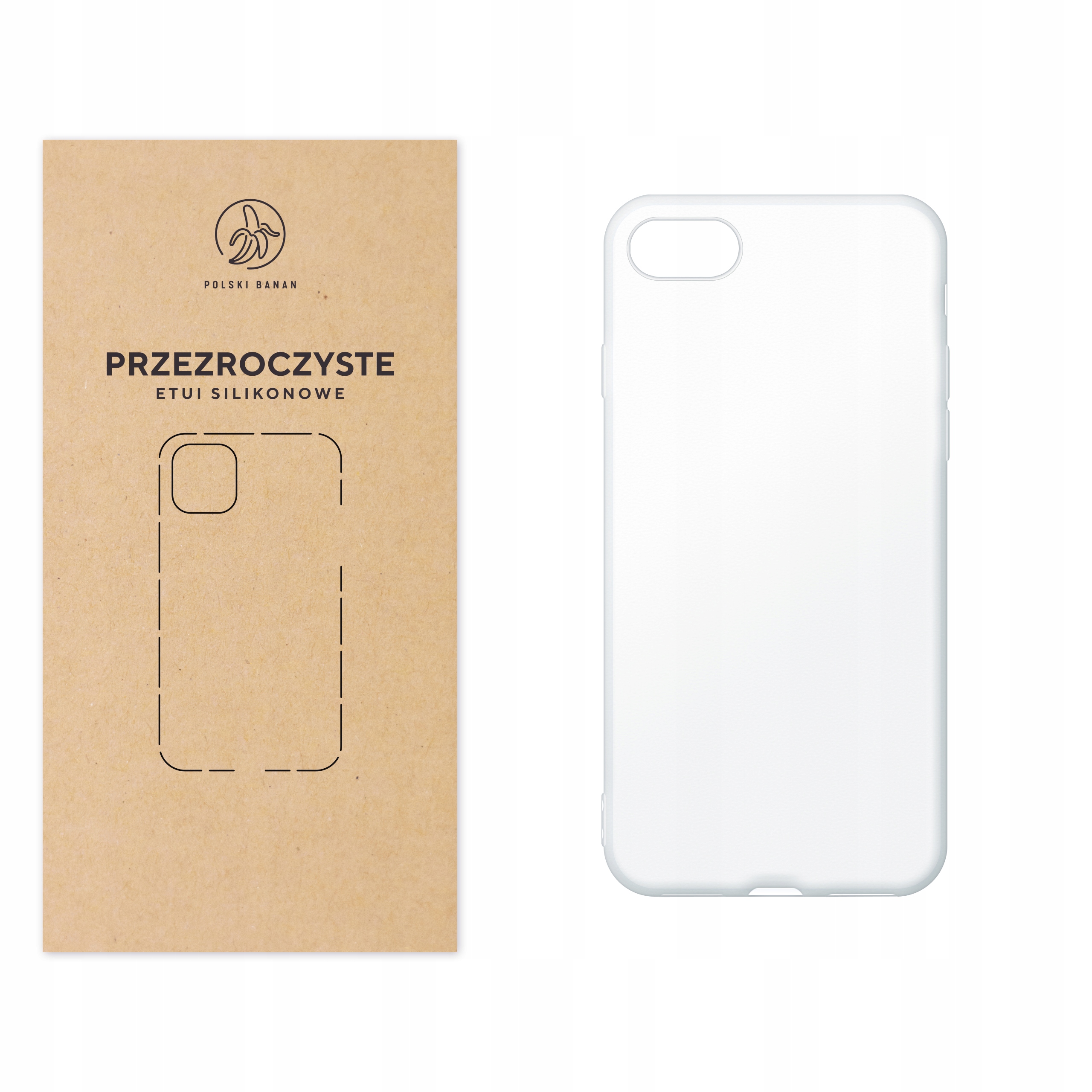 

Etui silikonowe do iPhone 7, 8, Se 2020, Se 2022