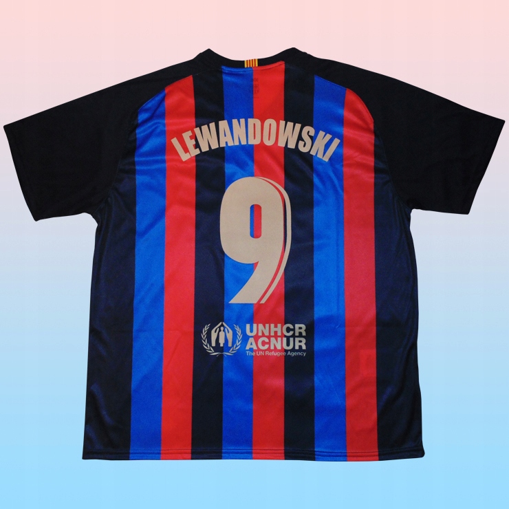 KOSZULKA KLUBOWA BARCA LEWANDOWSKI ORYGINALNA LICENCJA ROZMIAR XXL Rozmiar XXL