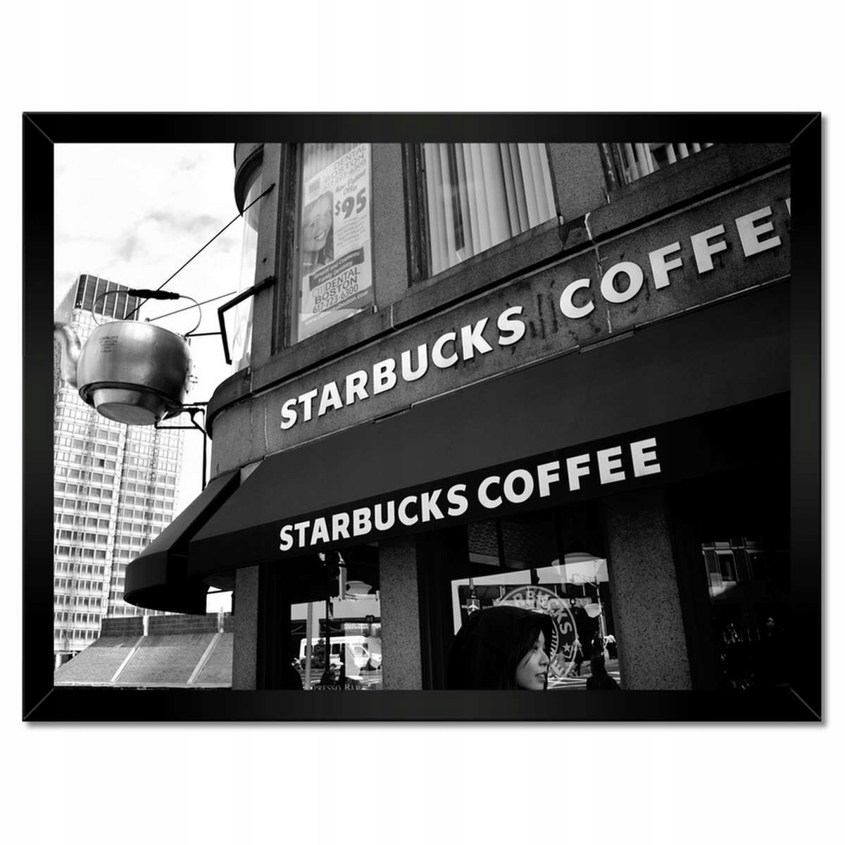 Plakáty v rámu 40x30 Starbucks Coffee
