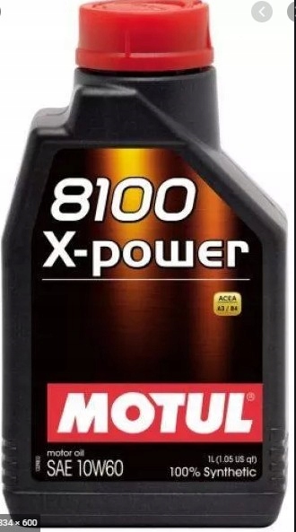 

Olej silnikowy Motul 8100 X-power 1 l 10W-60