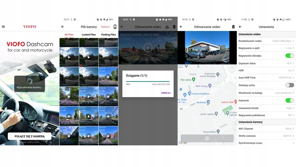 Wideorejestrator VIOFO A119 MINI2+128GB+HK4+CPL+BT EAN (GTIN) 6939921691094