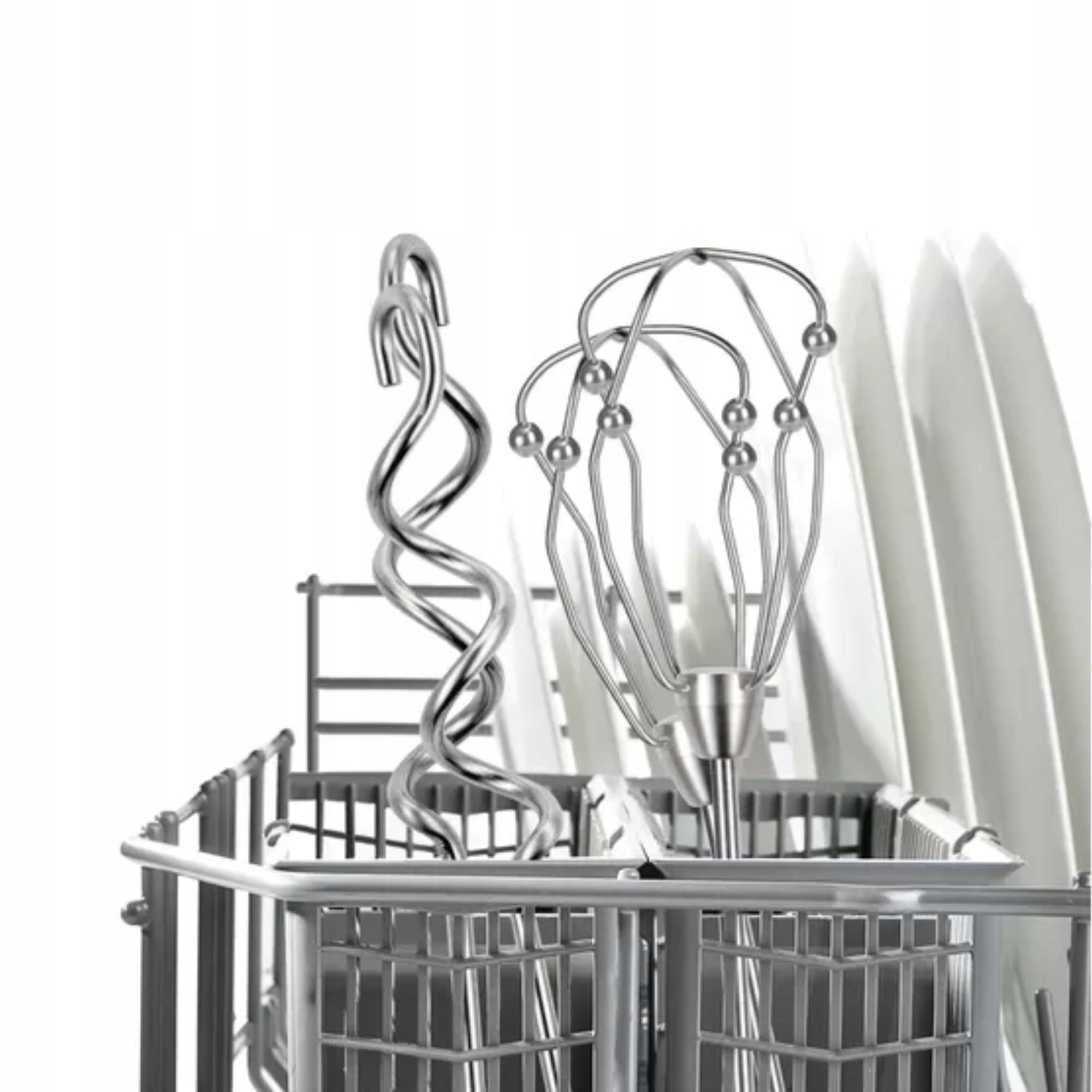 BOSCH Mikser Ręczny Styline 850W 5 Prędkości Białosrebrny Różne Końcówki — miniatura 5