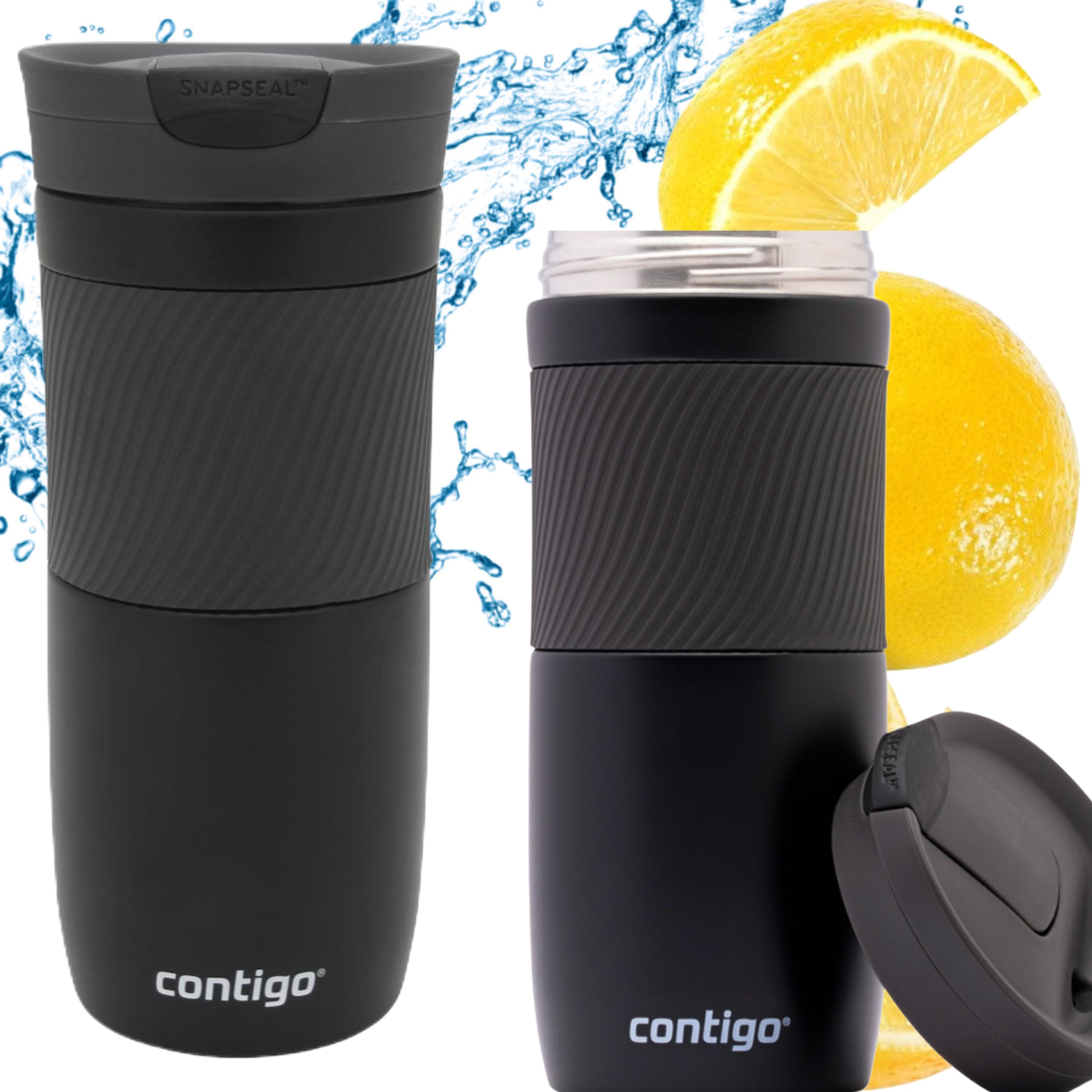 Contigo Byron Snapseal 470ML Kubek Termiczny Ciepło Zimno Termos Premium