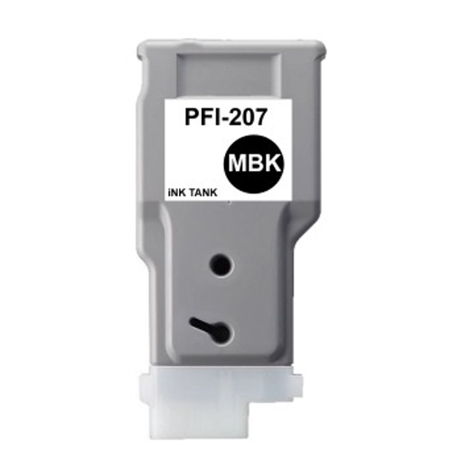 Naplnka Canon PFI-207mbk Matná černá kompatibilní cartridge 8788B001
