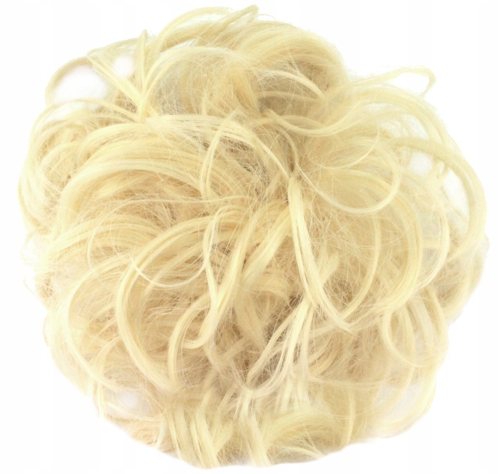 

Gumka Do Włosów Messy Bun Kok Jakość Ciepły Blond