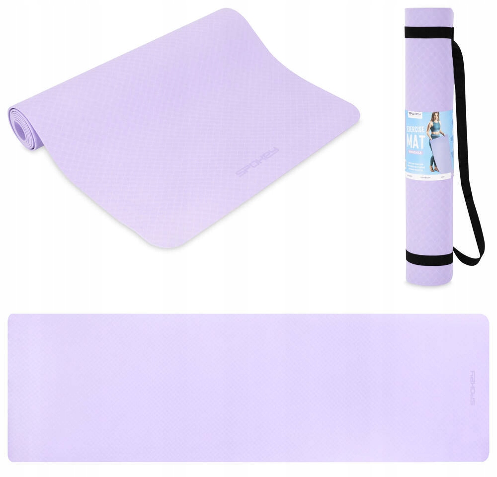 Spokey Mata Do Ćwiczeń Fitness Jogi Antypoślizgowa 183x61 cm