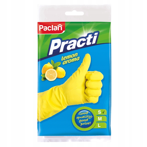 

Paclan Rękawice do sprzątania gumowe r. S