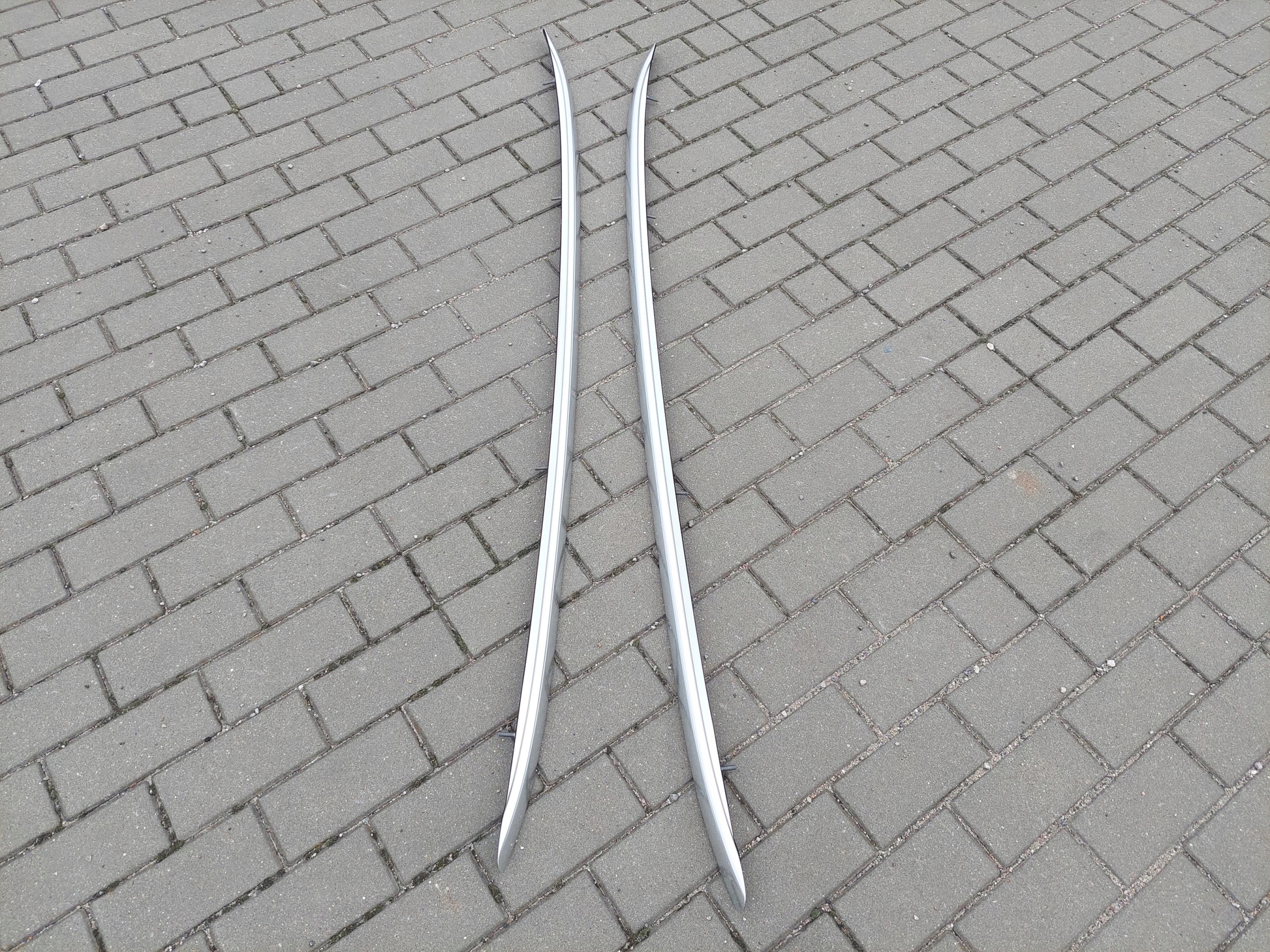 Dachreling dach CHROM KOMPLET Leiste Schutzleiste dach MG HS und