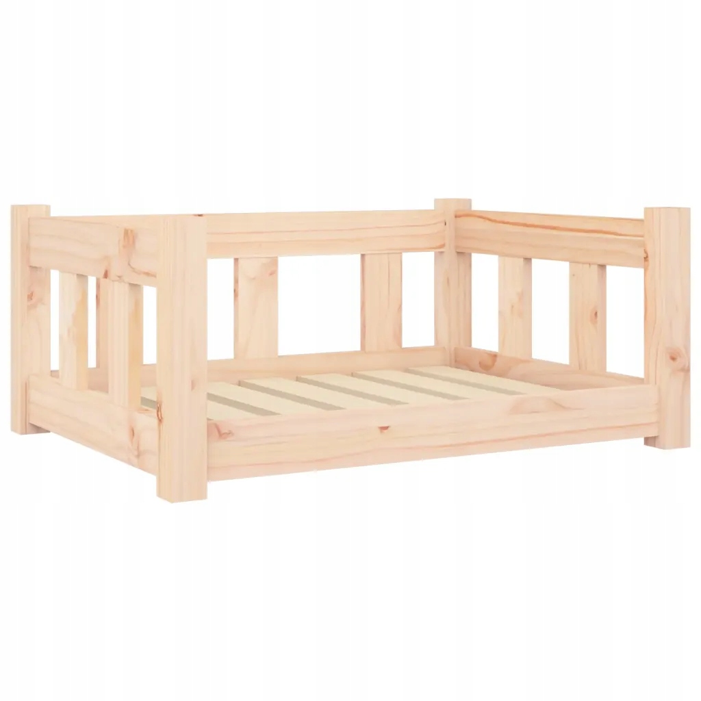 Levně Pelíšek pro psy 65,5 x 50,5 x 28 cm masivní borovice