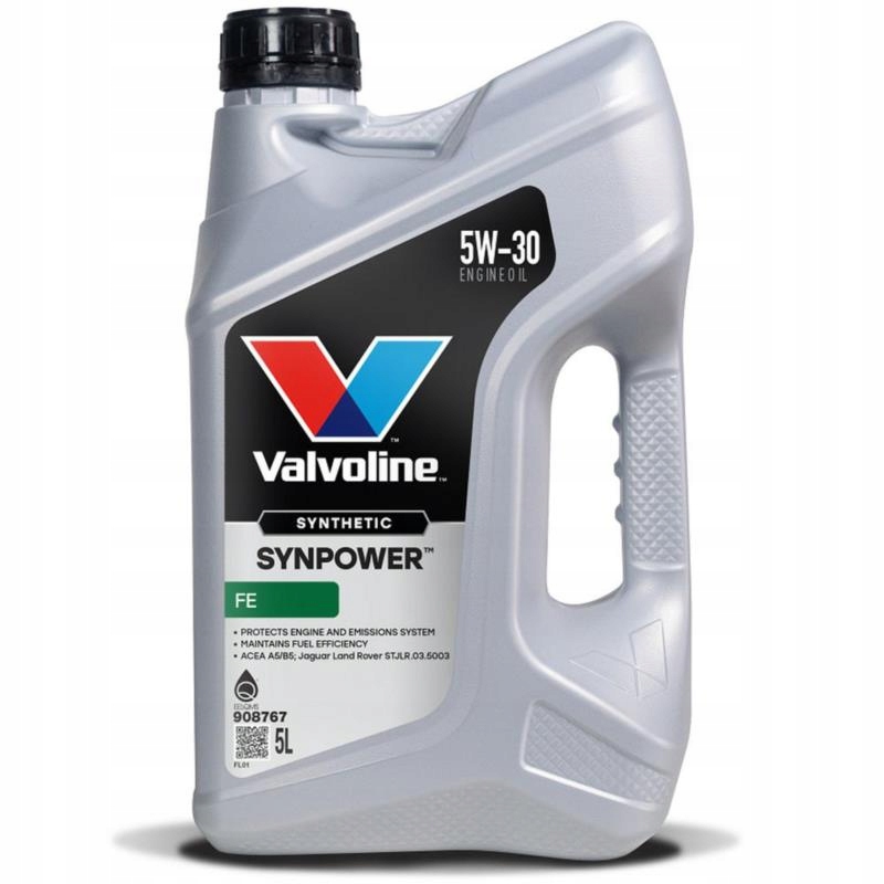 Olej Valvoline Synpower Fe 5W30 5L Acea A5/B5 RN0700 STJLR.03.5003
