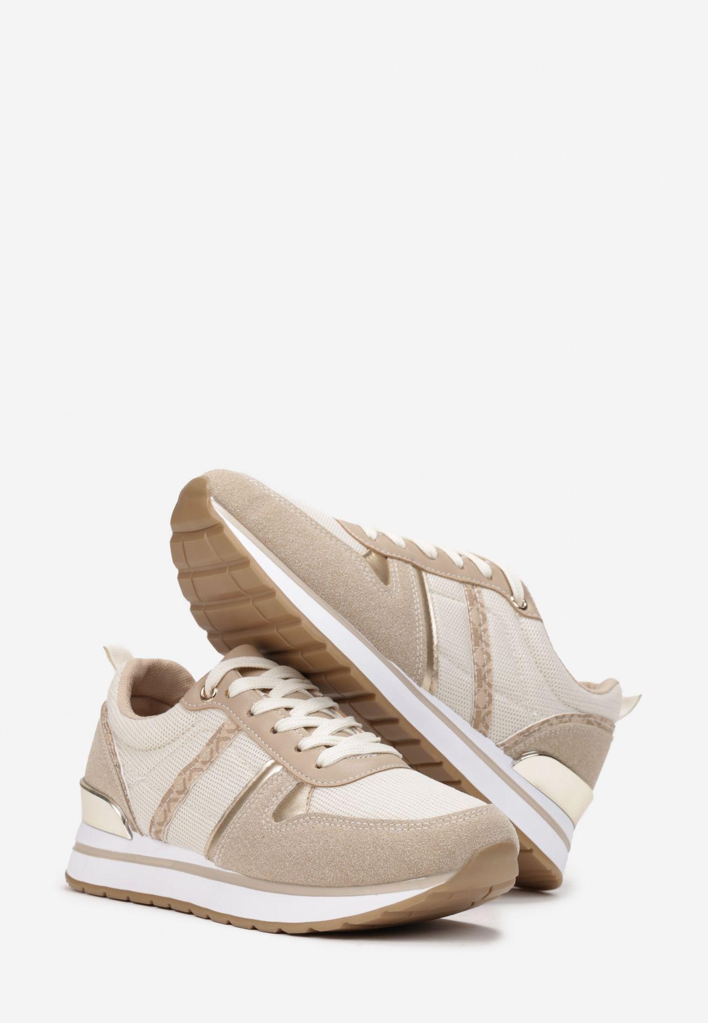 

Renee Beżowe Sneakersy damskie 41