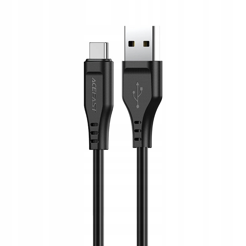 Acefast kabel Usb Usb Typ C 1,2m, 3A czarny (C3-04 black)