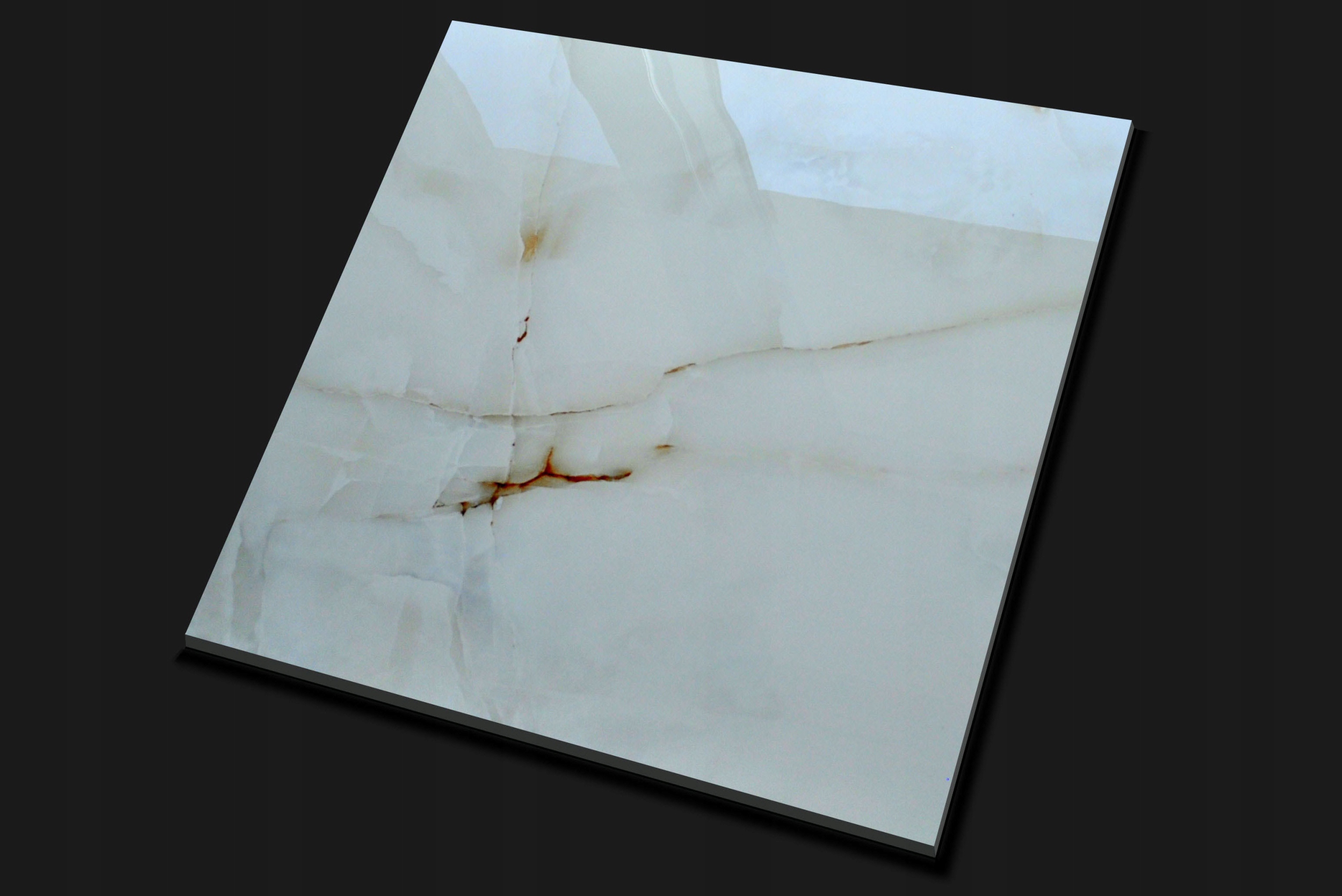 КЕРАМОГРАНИТ БЕЛЫЙ ЗЛОТЫЙ ОНИКС МРАМОРНЫЙ ПОЛ ПЛИТКА СТЕНЫ БЛЕСК 60X60 CERAL