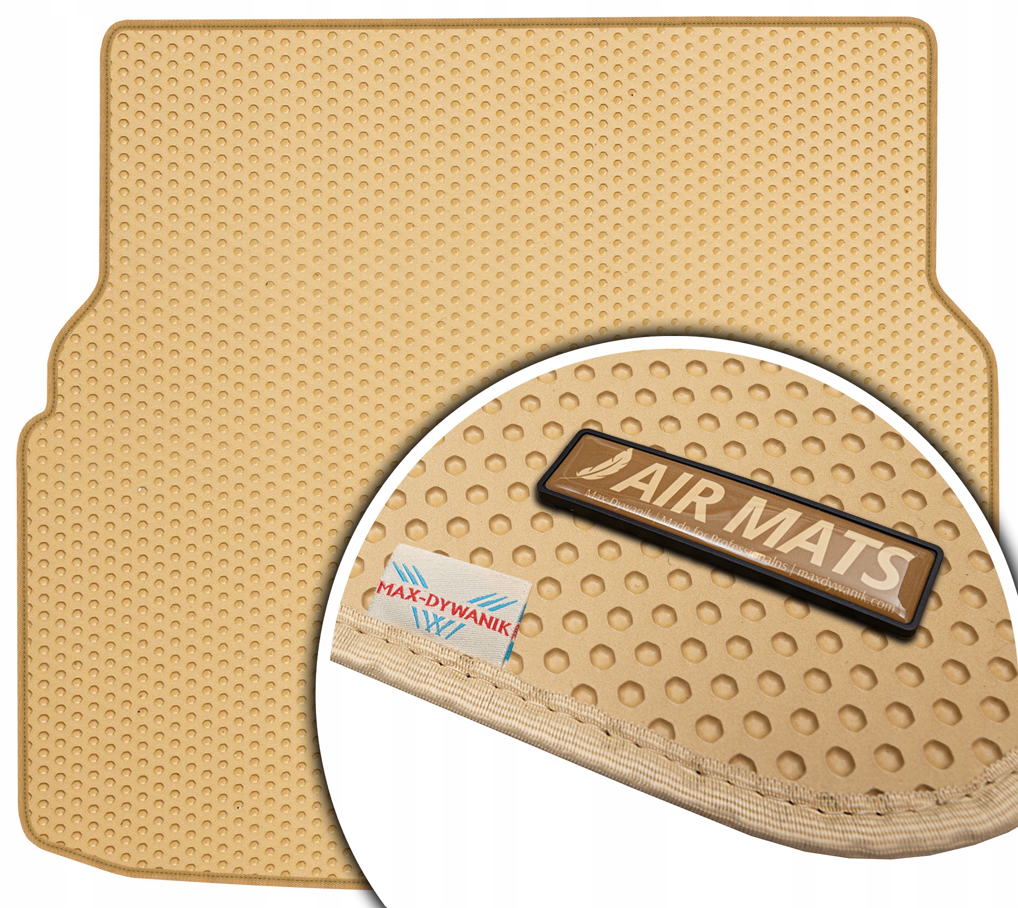 Mercedes C-Class W205 Kombi 14-21 Béžová rohož do kufru Eva Air Mats