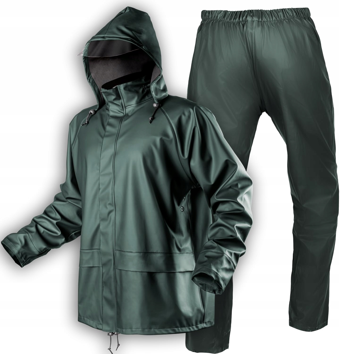 Ubranie Komplet Przeciwdeszczowy Męski Wodoodporny Zestaw Pu/pvc r. XL Neo