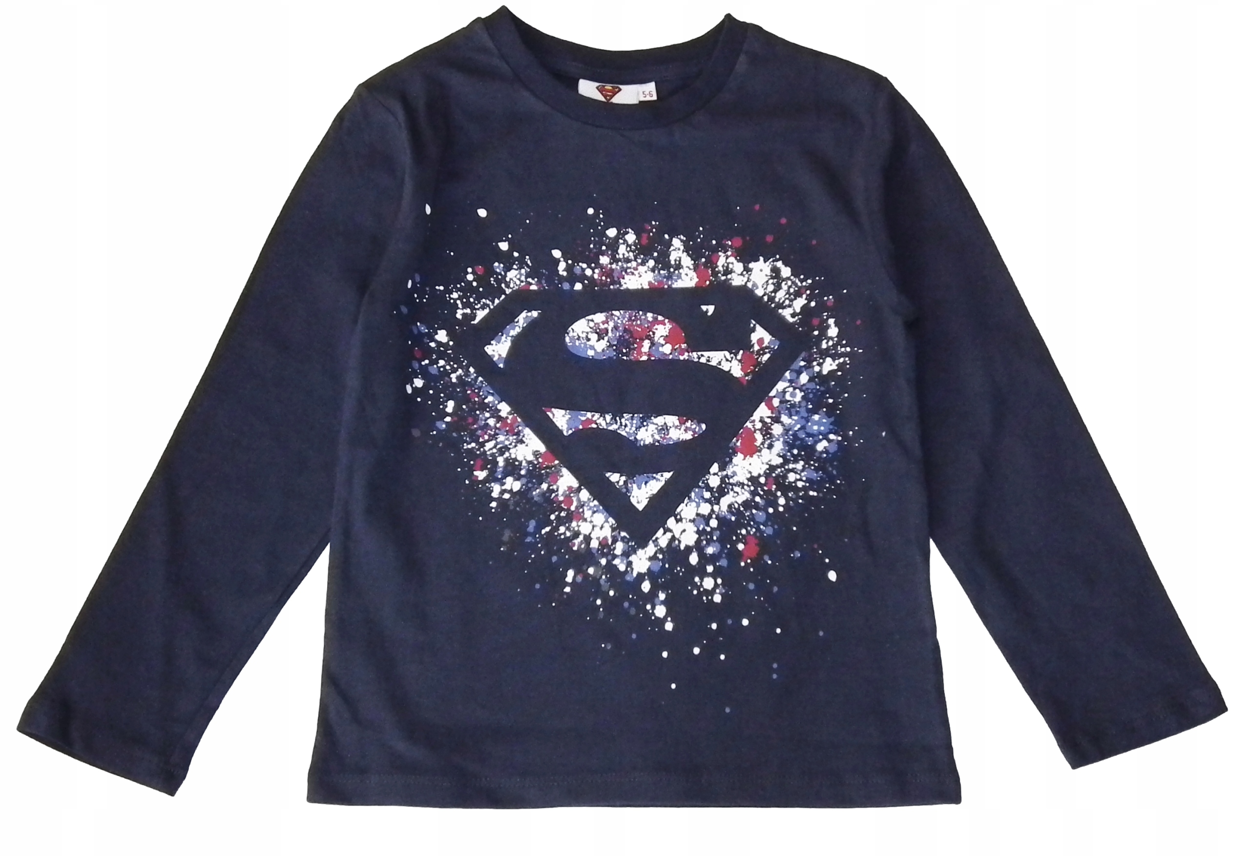 

Superman bluzka chłopięca roz 110-116 cm