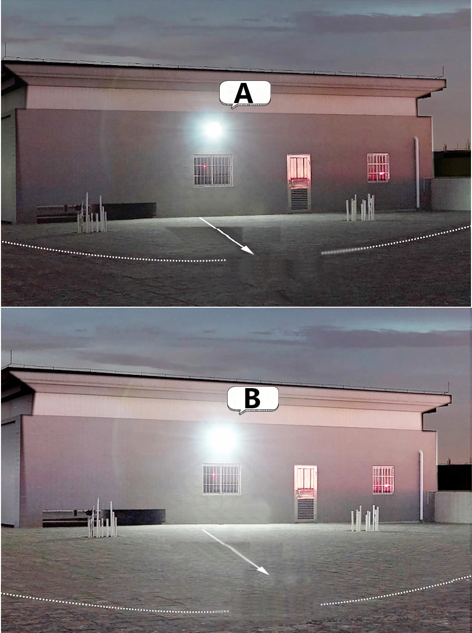 HALOGEN Naświetlacz LAMPA LED 10W IP65 Reflektor Jasność 850 lm